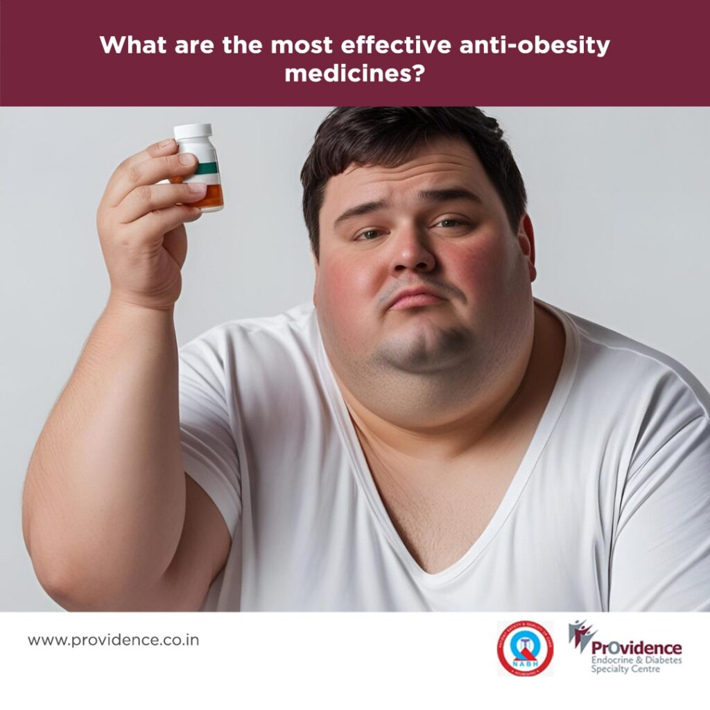 What are the most effective anti-obesity medicines?